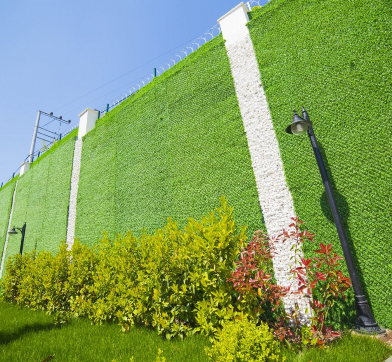 Large Concrete Wall