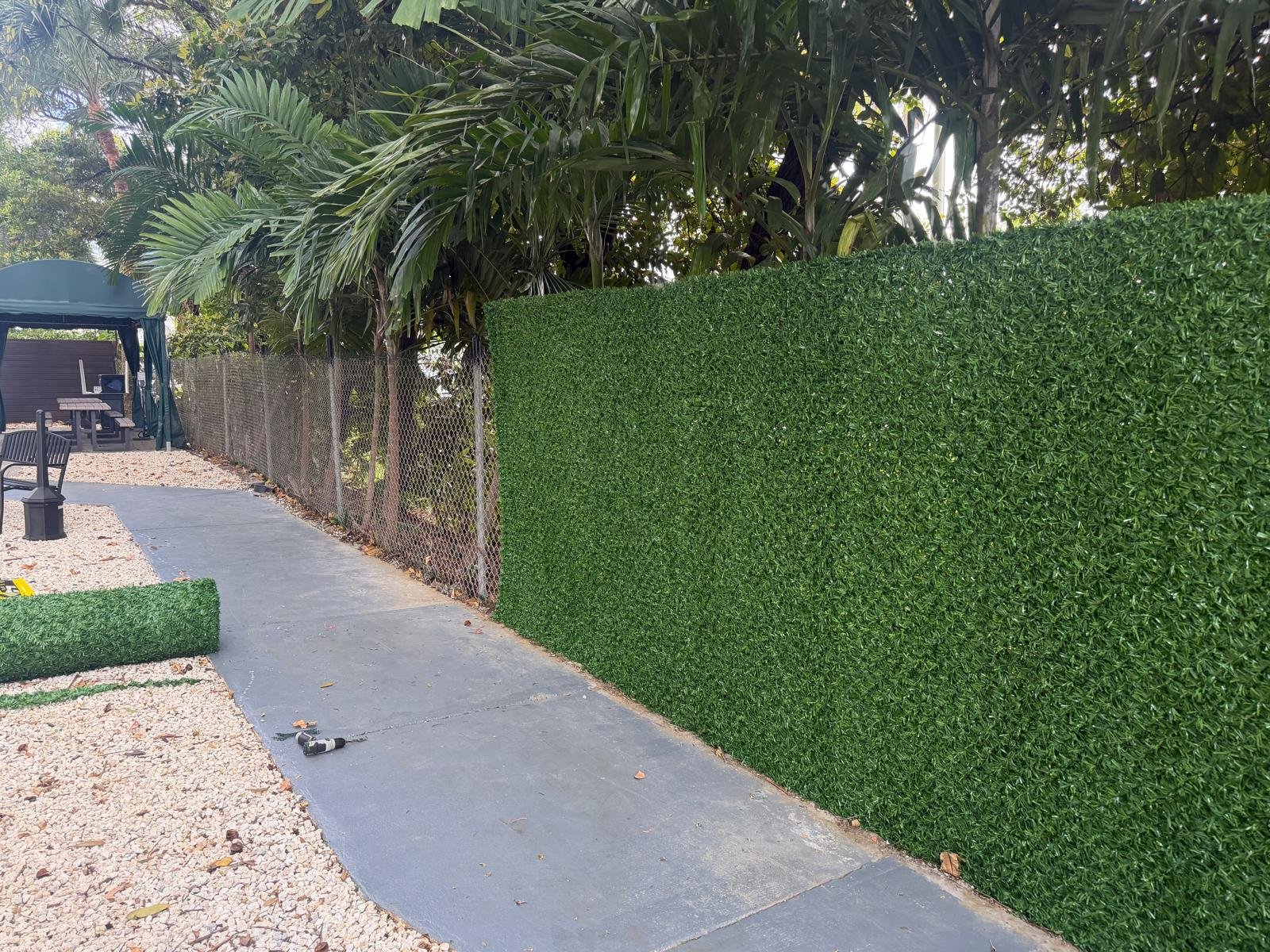 Chain-Link Covered